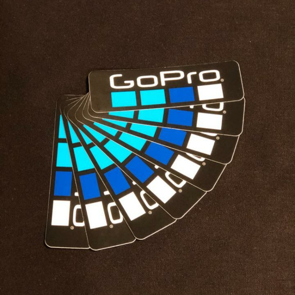 GoPro Sticker Official 8 pack